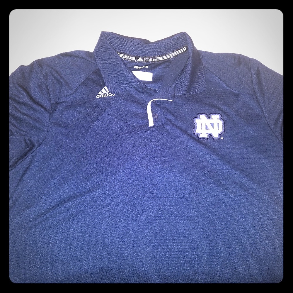Notre Dame Climalite Polos